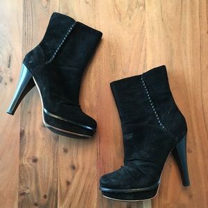 COPY - UGG Bianka platform high heel ankle boots